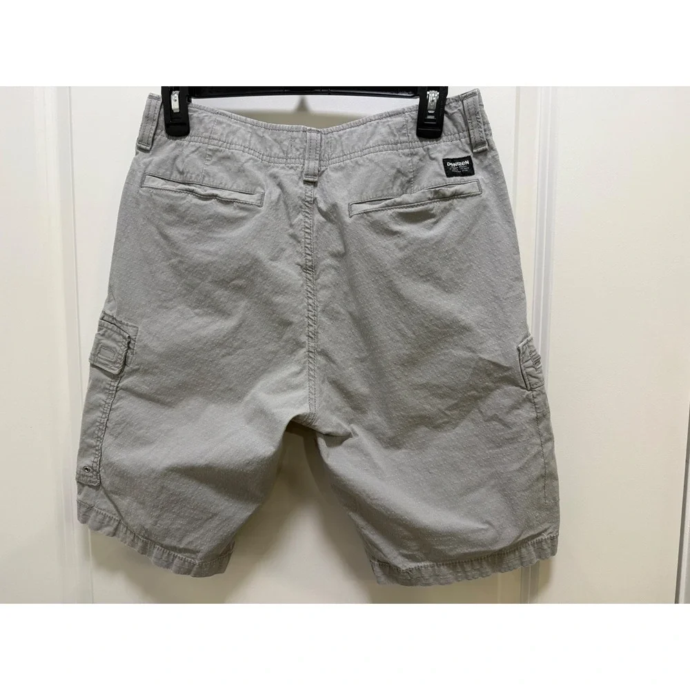 Denizen from Levis Mens Light Gray Ripstop Cargo Shorts Size 29 Utility Hiking